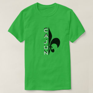 Cajun Half Fleur De Lis Tee Shirt