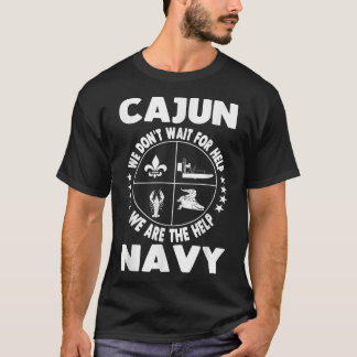 Cajun Navy Disaster Relief Support Volunteer Gift T-Shirt