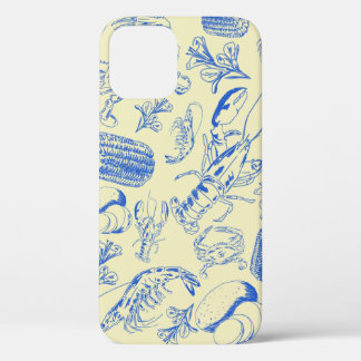 Cajun Seafood Boil – Southern Coastal Food Art iPhone 12 Case
