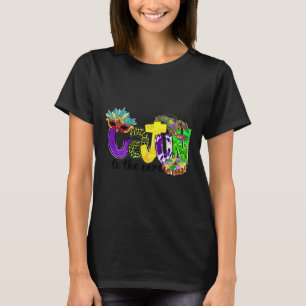 Cajun To The Core Mardi Mardi Gras Louisiana Carni T-Shirt