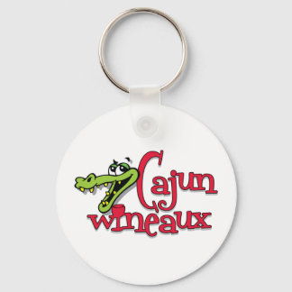 Cajun Wineaux gator Keychain