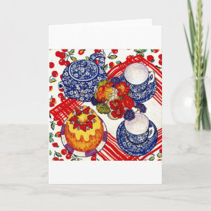 Cake and Tea Card