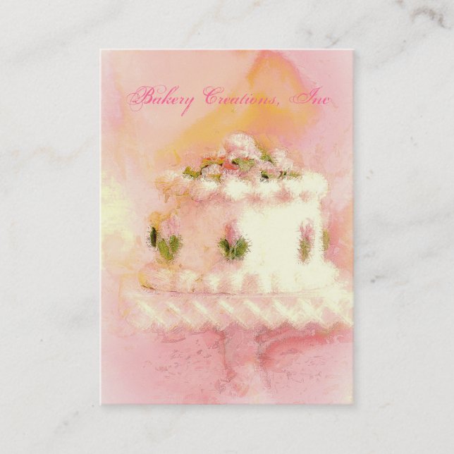 Cake Art I Business Card (Front)