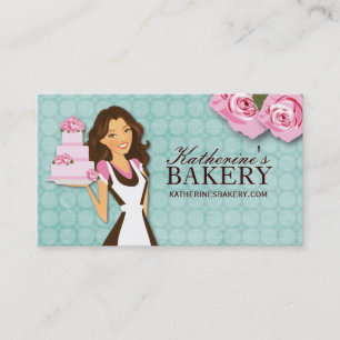 Cake Bakery Business Cards