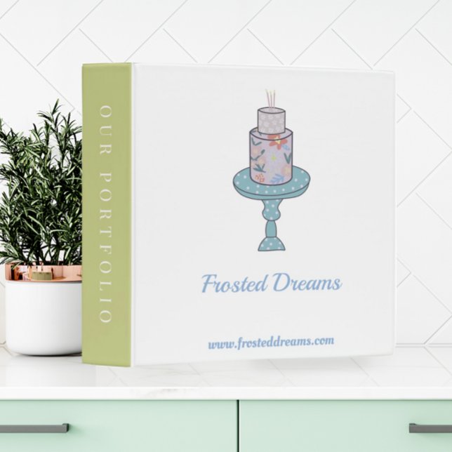 Cake Bakery Portfolio Binder (Creator Uploaded)