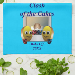 Cake Baking Contest Kitchen Towel