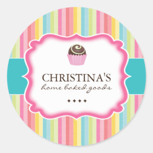 Cake Balls - Packaging Stickers