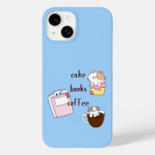 Cake Books Coffee Case-Mate iPhone 14 Case