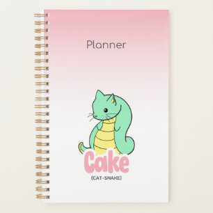 Cake (Chat + Serpent) Agenda Rose