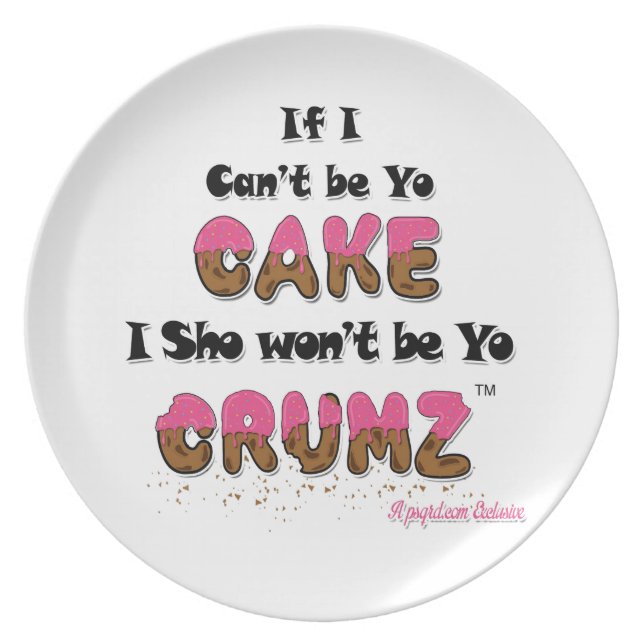 Cake Crumz Plate (Front)