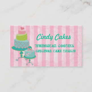 Cake Design Business Card