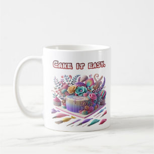 Cake design coffee mug