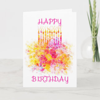 Cake Explosion Card
