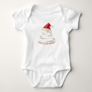 Cake for Santa Baby Bodysuit