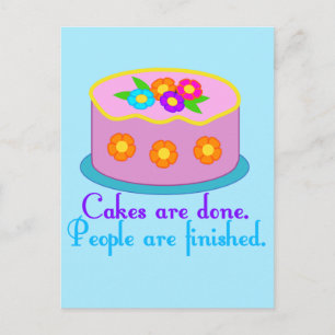 Cake Grammar Postcard