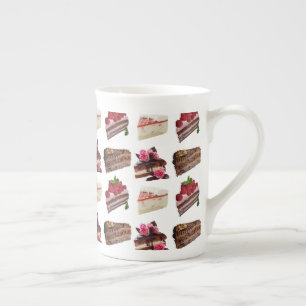 Cake Lovers Selection Bone China Mug