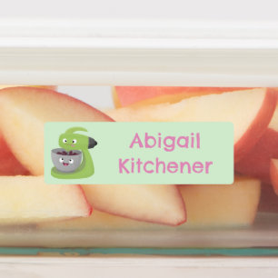 Cake mixer kitchen appliance cartoon personalized