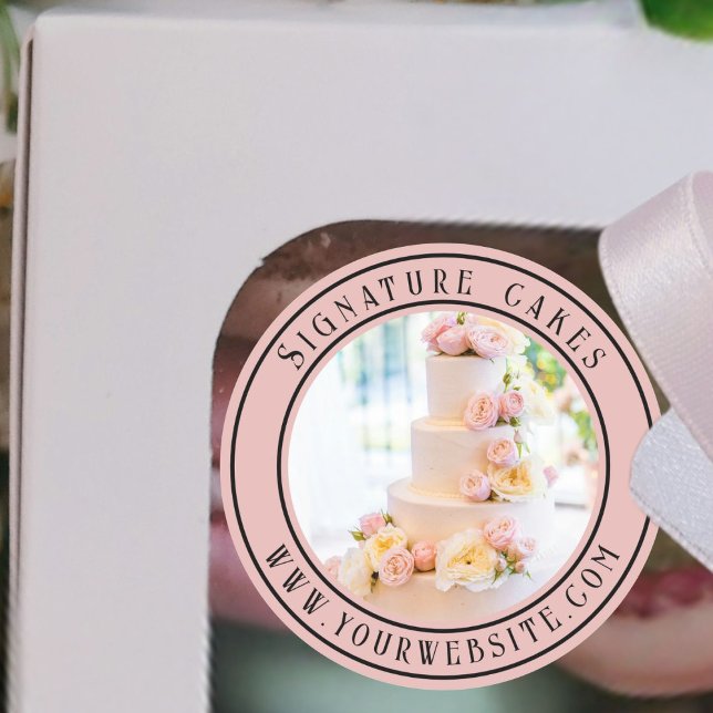 Cake Packaging Sticker (Creator Uploaded)