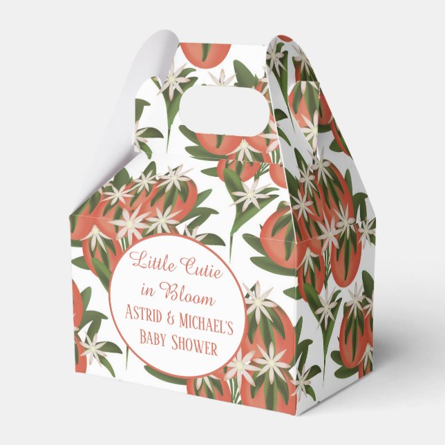 Cake Pop Favor Box (Front Side)