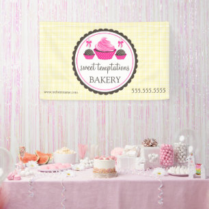 Cake Pops and Cupcake Banner