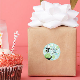 Cake Pops Bakery Thank You Box Seals