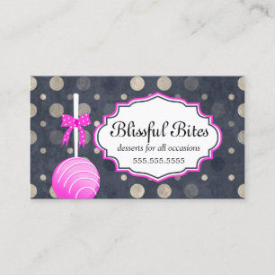 Cake Pops Business Card