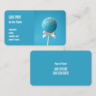 Cake Pops Business Card