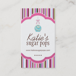 Cake Pops Business Cards