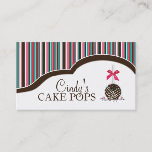 Cake Pops Business Cards