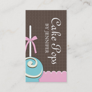Cake Pops Business Cards