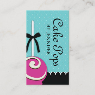 Cake Pops Business Cards