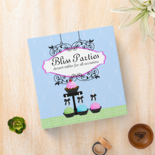 Cake Pops Dessert Tables 1.5 Inch Binder