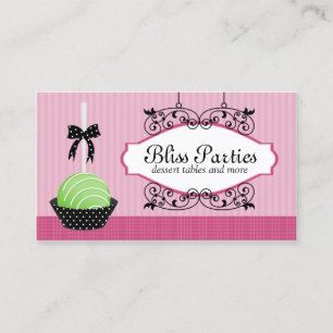 Cake Pops Desserts Business Card