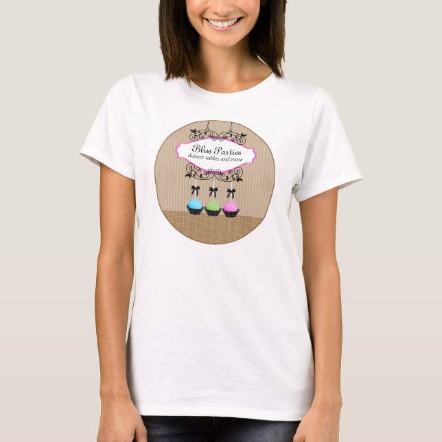 Cake Pops Desserts Business T-Shirt (Front)