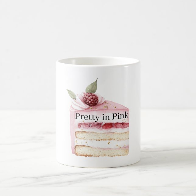 Cake Pretty in Pink Coffee Mug (Center)