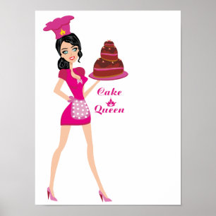 Cake Queen Poster