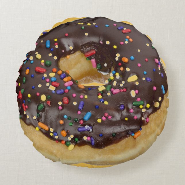 Cake Shop Decor Add Logo to personalize Round Pillow (Front)