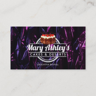 Cake Slogans business cards