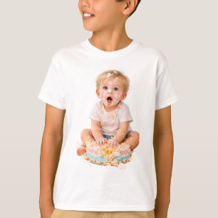 Cake Smash Baby First Birthday T-Shirt