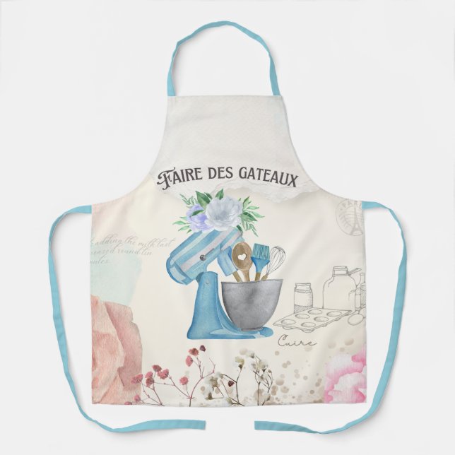Cake stand mixer apron  (Front)