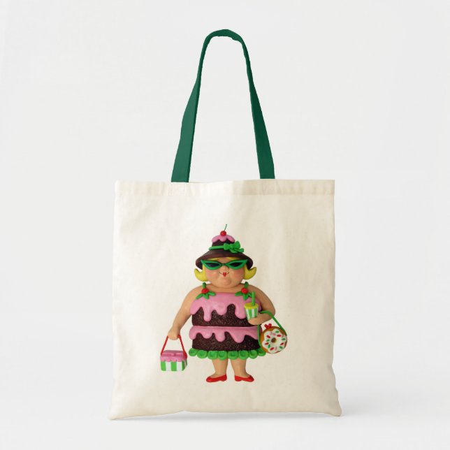 Cake Woman Tote Bag (Front)
