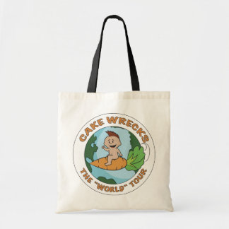 Cake Wrecks "World" Tour- Budget Tote Bag