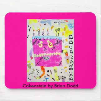 Cakenstein Mouse Pad by Brian Dodd