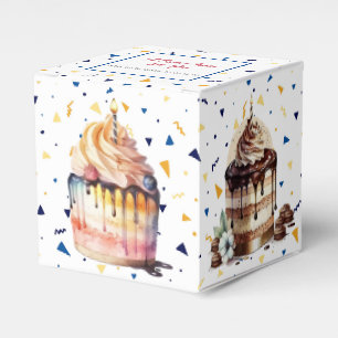 Cakes and Confetti Favour Box