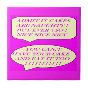 Cakes are nice made for food lovers colour pink    tile
