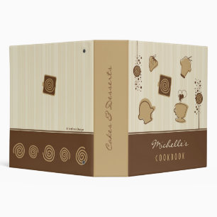 Cakes & Desserts Cookbook Classeur