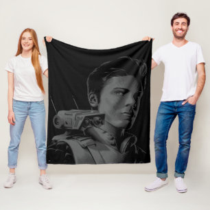 Cal Kestis & BD-1 Outline Fleece Blanket