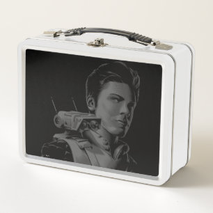 Cal Kestis & BD-1 Outline Metal Lunch Box
