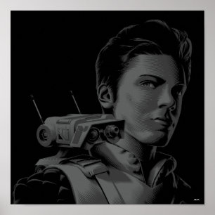 Cal Kestis & BD-1 Outline Poster