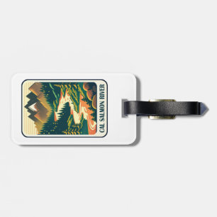 Cal Salmon River California Colours Luggage Tag